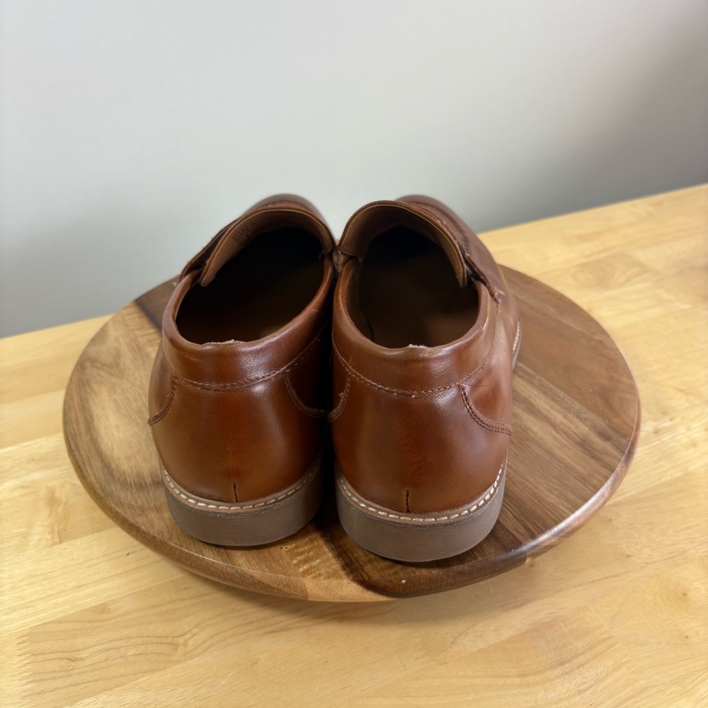Steve Madden Nyles PU Size 12 Loafers Brown - Picture 8 of 9